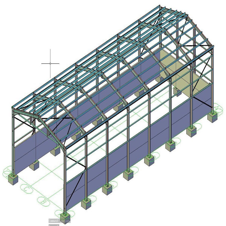Customizable Steel Structure Warehouse with Eps Cement Board Prefabricated House